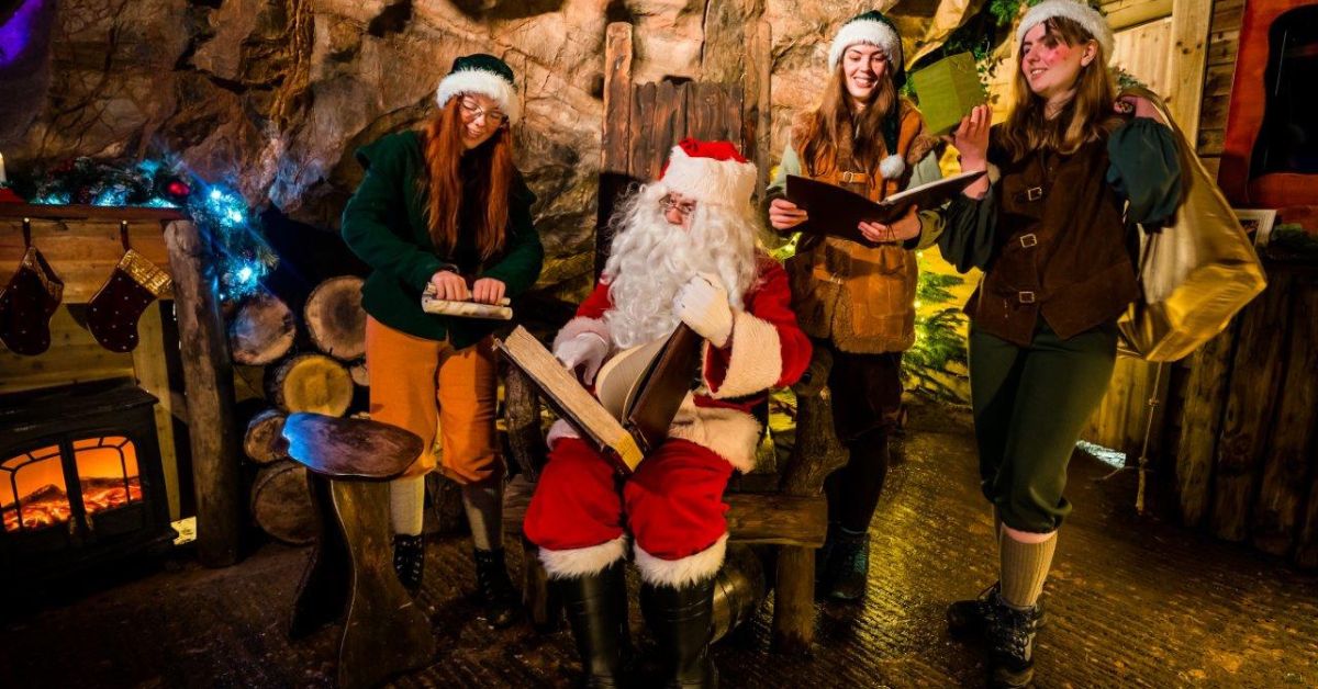 Grotto FC with all the elves